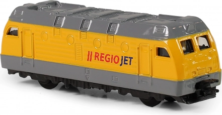 Fém RegioJet mozdony 9 cm