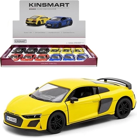 Audi R8 Coupé 2020 autómodell 1:36 méretarányban