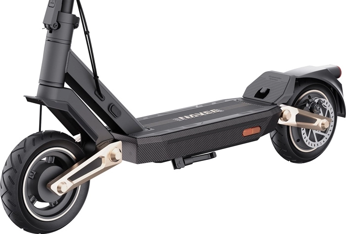 Szabadalmaztatott Damping Arm felfüggesztés a sima utazásért