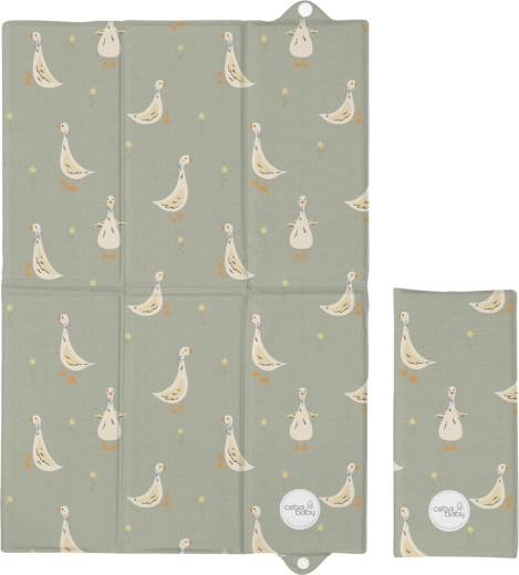 Ceba Baby utazó pelenkázó alátét basic little ducks 60 × 40 cm
