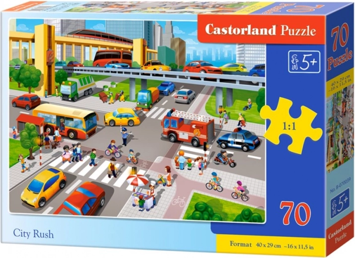 Castorland puzzle Forgalmas kereszteződés 70 darab