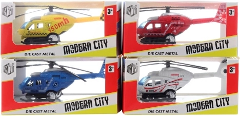 Fém helikopter - 1 darab