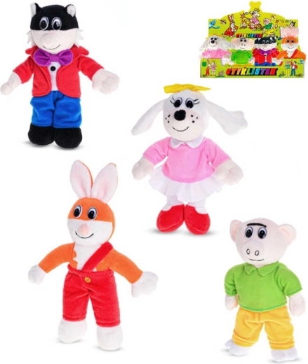 Plüss figura – Négyesfogat 16 cm – 1 db