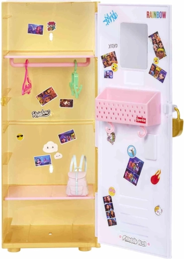 Iskolai szekrény (locker) játékszettként és tárolóként