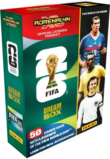 PANINI FIFA World Cup 2026 gyűjtőkártyák Dream Box