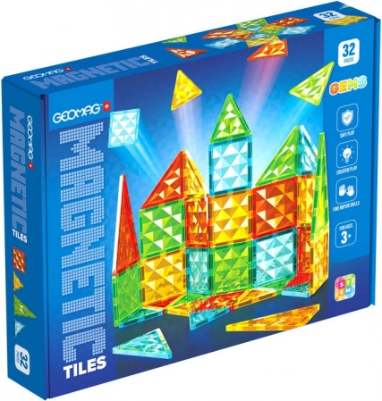 Geomag Gems 32 mágneses lapok