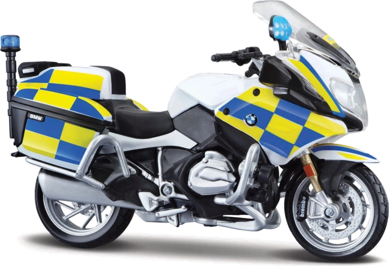 Maisto rendőrmotorkerékpár BMW R 1200 RT brit rendőrség 1:18