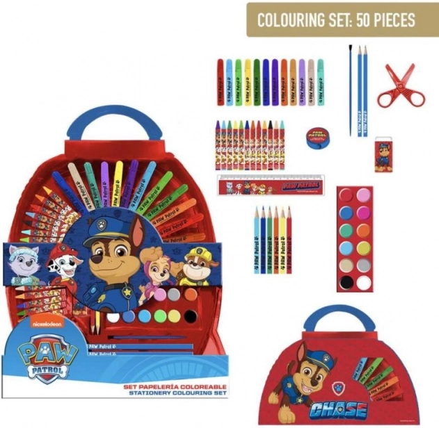PAW PATROL – 50 darabos gyermek rajzkészlet