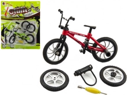 Ujjas freestyle kerékpár – csavarozható mini BMX trükkökhöz