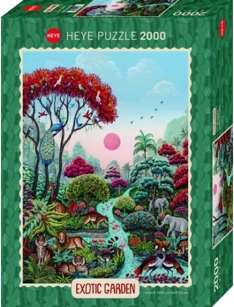 HEYE 2000 darabos puzzle – A vadállatok paradicsoma