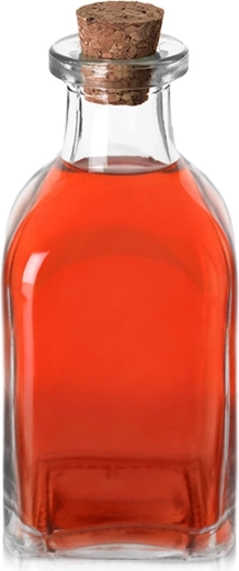 Üvegpalack dugóval, 110 ml