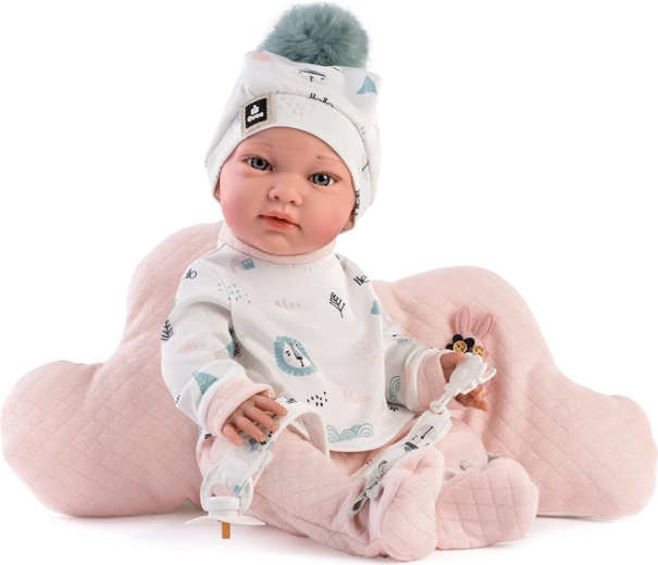 Guca fürdethető baba kislány New Born 42 cm