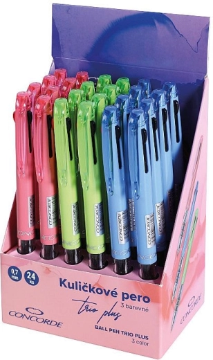 CONCORDE Trio Plus golyóstoll, háromszínű