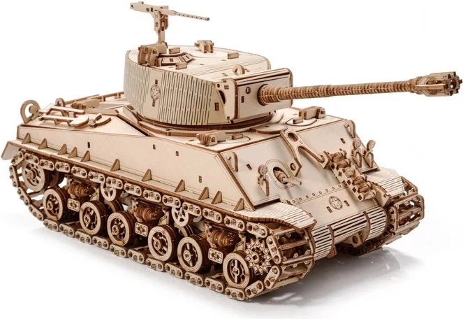 Élethű M4A3E8 Sherman harckocsimodell