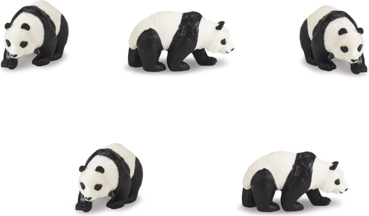 Safari Ltd. pandák Good Luck Minis (192 db)