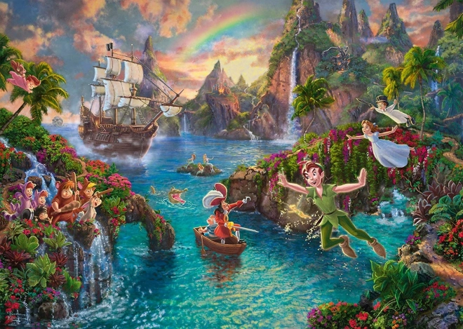 Puzzle Peter Pan 1000 darabos