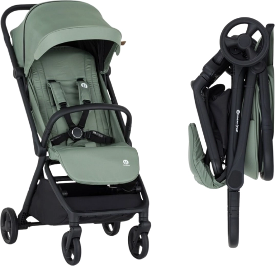 Petite&Mars sport babakocsi Flip matcha green
