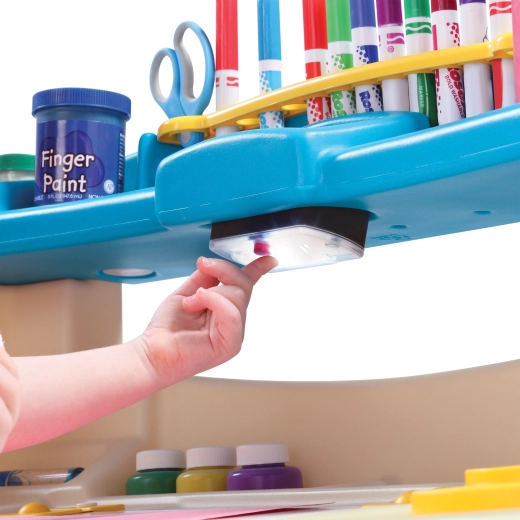 Érintéses világítás a fókuszált alkotáshoz