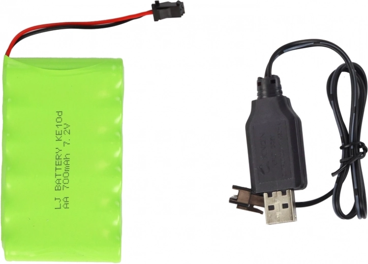 Hosszú üzemidő akkumulátorokkal és USB töltéssel