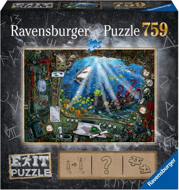 Ravensburger Puzzle EXIT: Tengeralattjáró 759 db