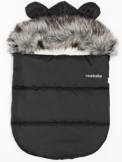 Téli bundazsák NEW BABY Lux Fleece grafitszürke