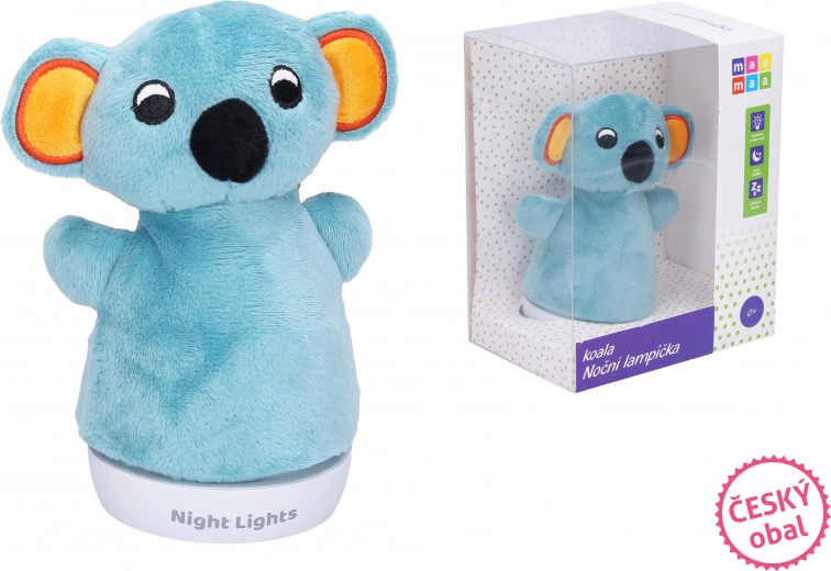 maamaa koala éjjeli lámpa – plüss alvókedvenc 15 cm