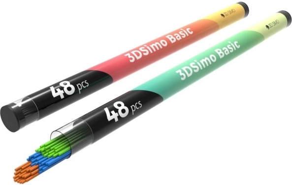 PCL filament szett 3D tollhoz Basic – zöld, kék, barna (15 m)