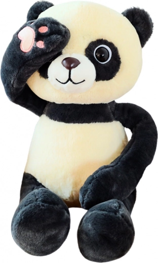 Plüss panda mágnesekkel 23 cm