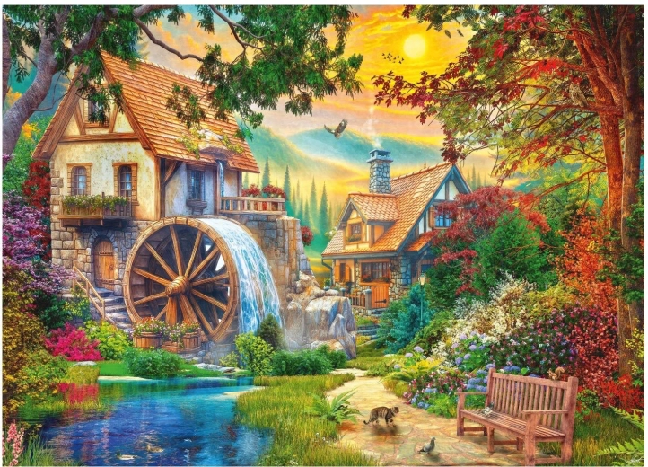 DINO puzzle Festői malom 3000 darabos
