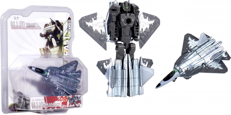 Fém autórobot 11 cm