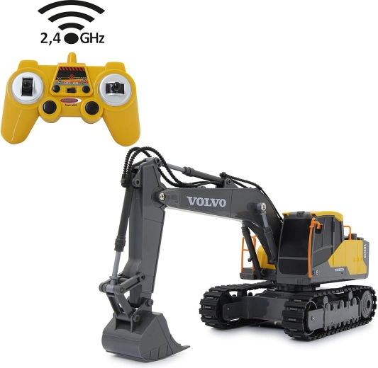 Távirányítású Volvo EC160E lánctalpas kotrógép 1:26 méretarányban