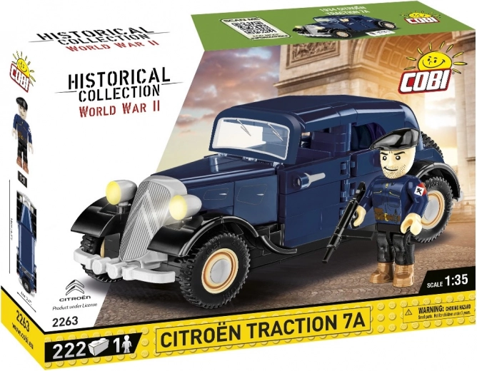 Építőkészlet CITROËN Traction 7A (1934) 1:35