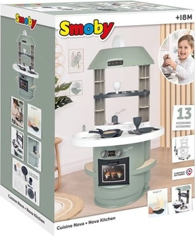 Smoby Nova gyerek konyha elektronikus hangokkal