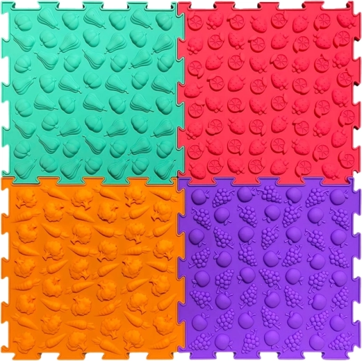 Változatos textúrák masszázshoz és tapintási ingerekhez