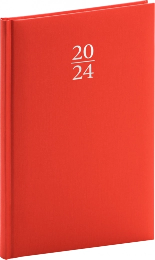 Capys heti naptár 2024 piros