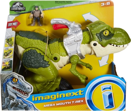 Jurassic World Megamouth T-Rex dinoszaurusz figura