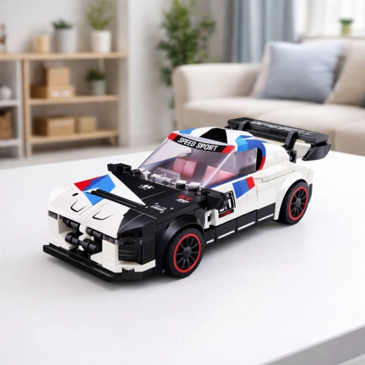 Sportautó részletgazdag dizájnnal