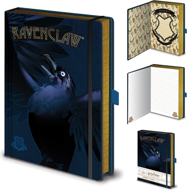 Blok A5 Prémium Harry Potter Hollóhát Motívum