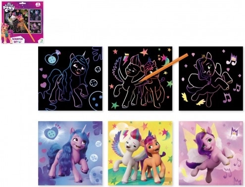 Kapargatós képek My Little Pony 20x20 cm
