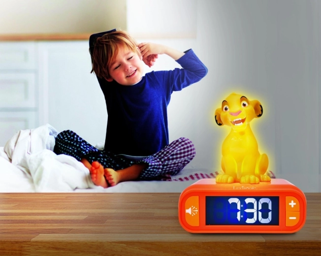 Világító Simba figura éjszakai fényként