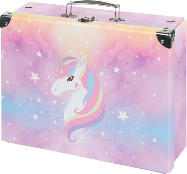 Összecsukható iskolai kufrik Rainbow Unicorn BAAGL