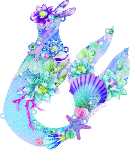 Csillogó részletek kövecskékkel és bélyegzőkkel