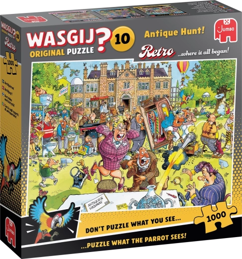 Jumbo Wasgij Retro Original 10: Régiségvadászat! puzzle 1000 darab