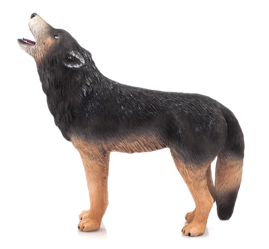 Mojo üvöltő farkas figura – közepes