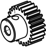 22 fogú M0,6-os motorfogaskerék Akron, Myron és Ice Tiger modellekhez