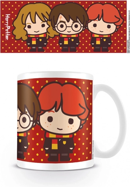 bögre Harry Potter - Harry, Hermione és Ron Chibi