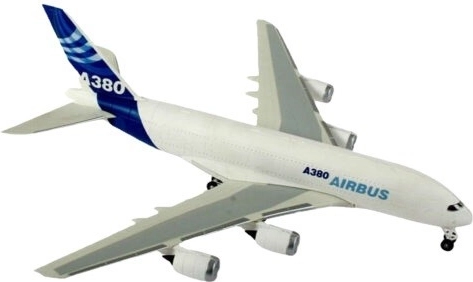 Műanyag modell Airbus A380 1/288