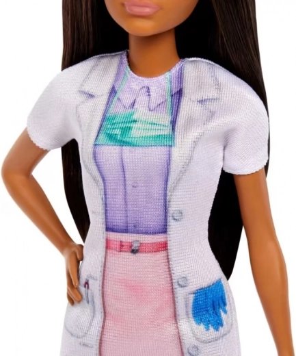 Barbie fogorvosi köpenyben kiegészítőkkel