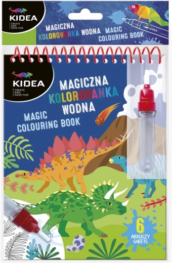 Vizes festés Kidea – dinoszauruszok