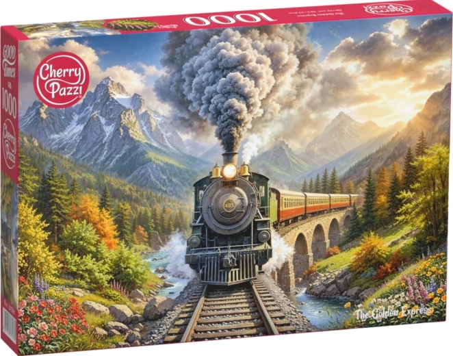 Cherry Pazzi Arany expressz puzzle, 1000 darabos